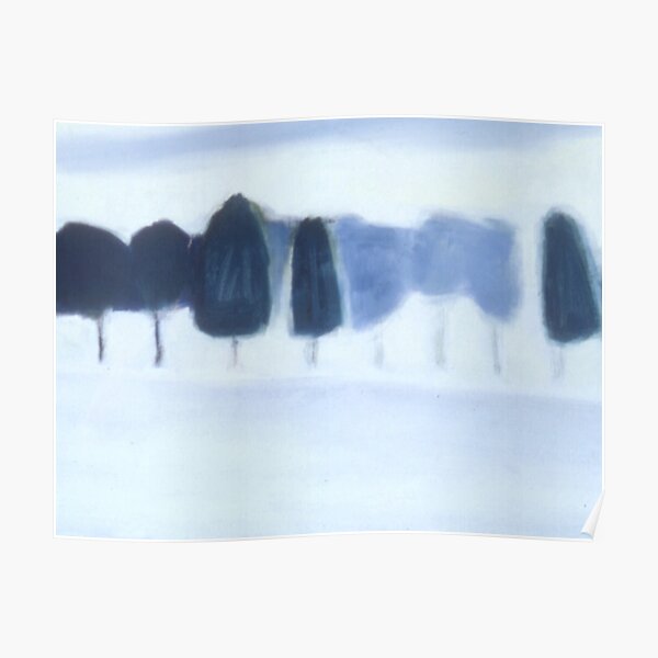 WINTER TREES Poster