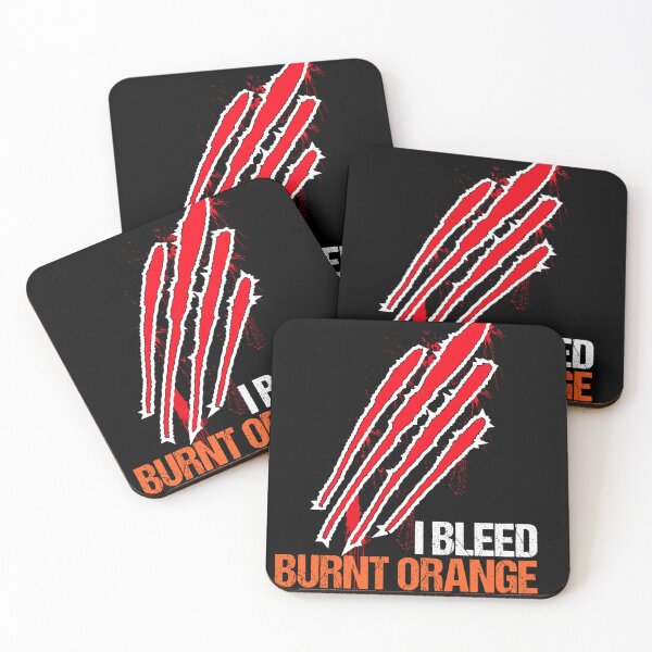 Item preview, I Bleed Burnt Orange designed and sold by HubbUK.