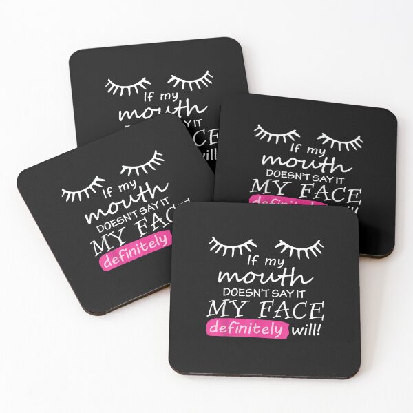 Item preview, If My Mouth Doesn't Say It My Face Definitely Will Sarcastic  designed and sold by limonhakec.