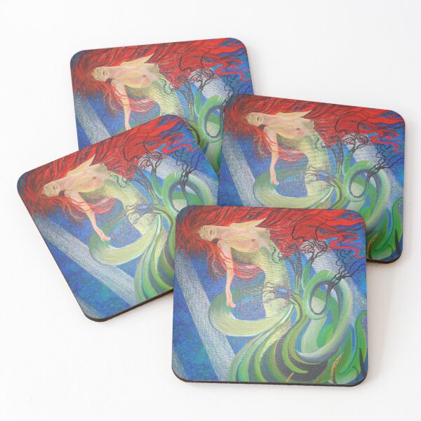 Item preview, Enchanted Mermaid Fantasy Art designed and sold by taiche.