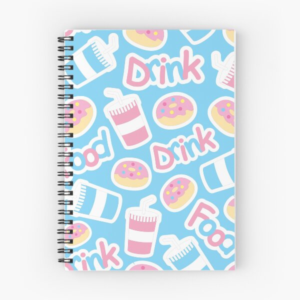 Item preview, Donut Pattern Dessert Print designed and sold by BlueRockDesigns.