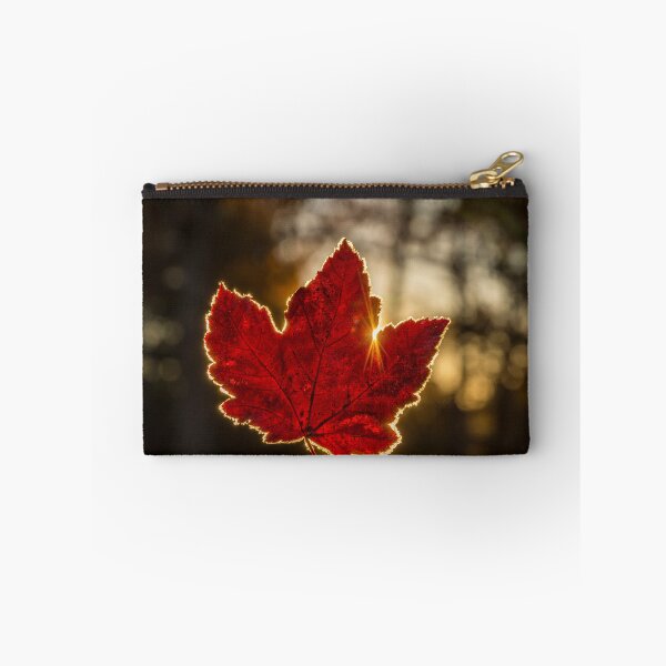 Item preview, Red Leaf Frosty Sunrise designed and sold by johnlackphotos.