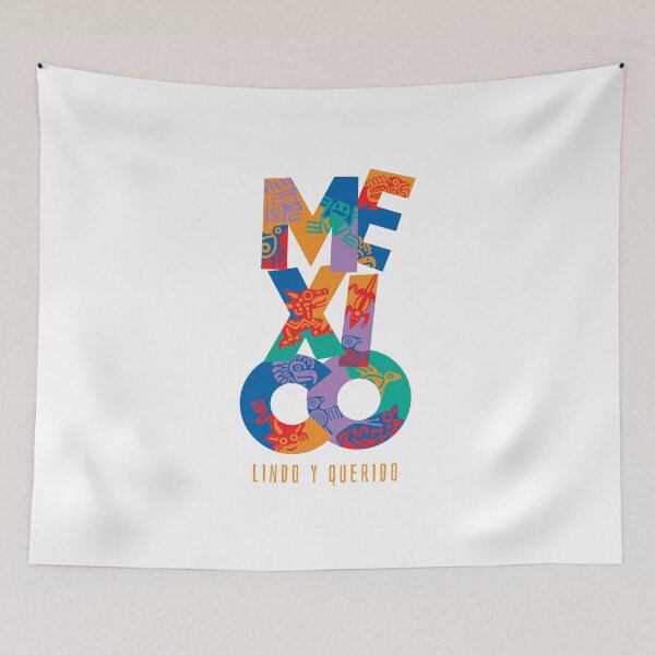 Item preview, MÉXICO LINDO Y QUERIDO - on White designed and sold by boltjesdesign.