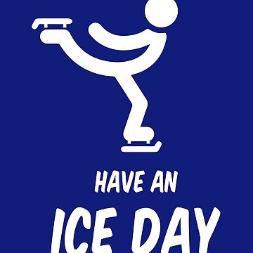 Artwork thumbnail, Have An Ice Day Figure Skater Ice Skater by jaygo