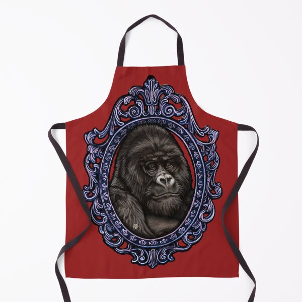 Item preview, Mammal Cameo: Silverback Gorilla (The Patriarch) designed and sold by FreyStrandDraws.