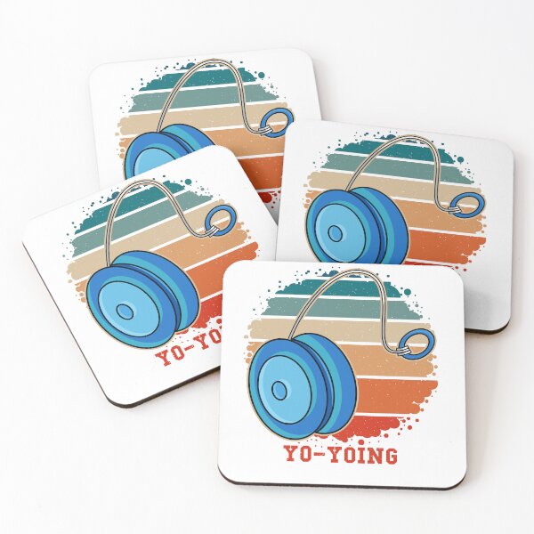 Item preview, retro yoyo world, nostalgic art designed and sold by Design_for_merch.