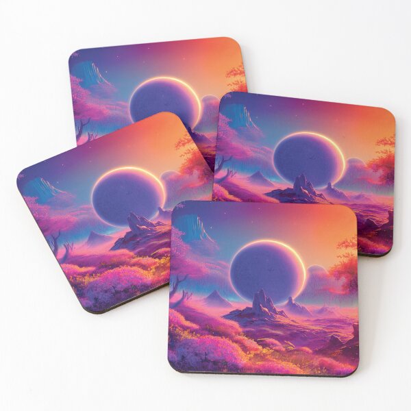 Item preview, a painting of a landscape with mountains and trees designed and sold by DesignAtYO.