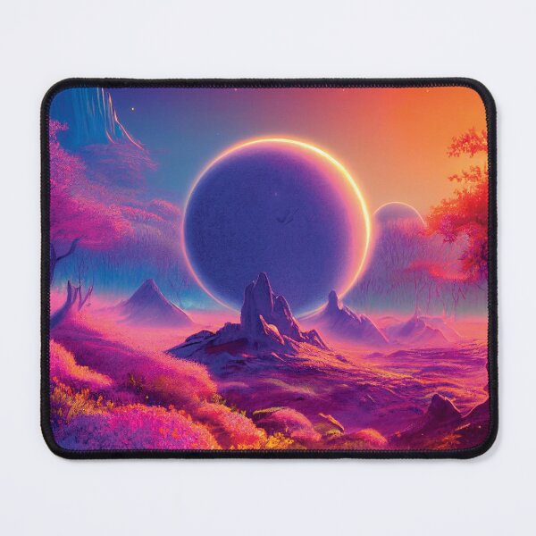 Item preview, a painting of a landscape with mountains and trees designed and sold by DesignAtYO.