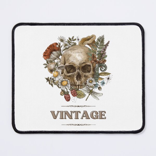 Item preview, Flowering skull designed and sold by kohanacreations.