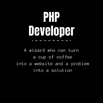 Artwork thumbnail, PHP developer, web developer, programmer by TeePassion