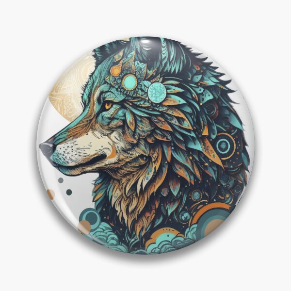 Item preview, Mystic Blue Wolf designed and sold by Wissam Ramadan.