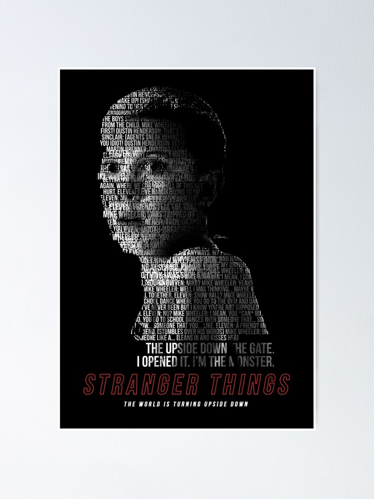 Stranger Things Monster Poster for Sale by PetShopShirts