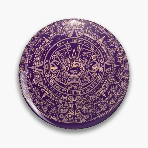 Item preview, Calendario Azteca Rosa - on Purple designed and sold by boltjesdesign.