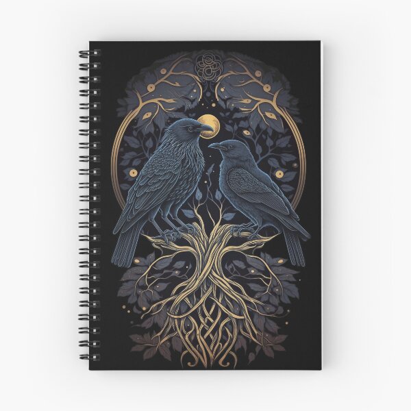 Item preview, Pair of ravens style tarot cards. designed and sold by Gaviani Design Studio.