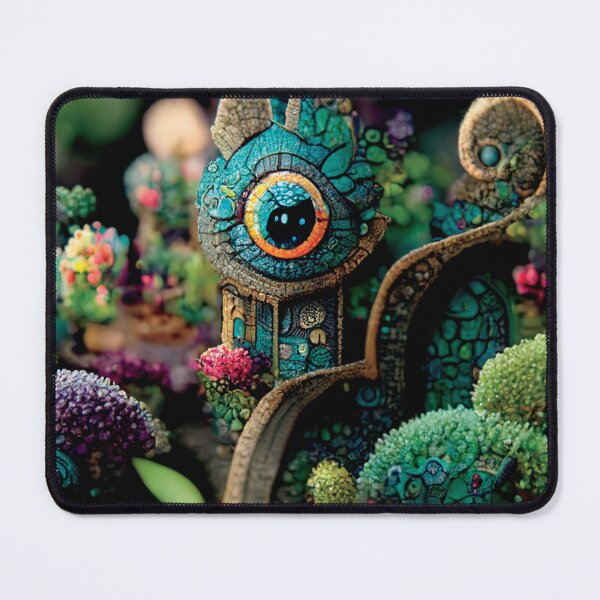 Item preview, a close up of a fake house surrounded by plants designed and sold by DesignAtYO.