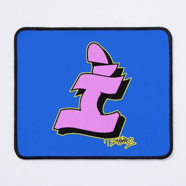 Item preview, PINK LETTER I BY ESONE URBAN GRAFFITI STREET STYLE designed and sold by GraffitiBomberZ.