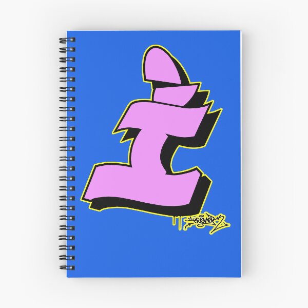 Item preview, PINK LETTER I BY ESONE URBAN GRAFFITI STREET STYLE  designed and sold by GraffitiBomberZ.