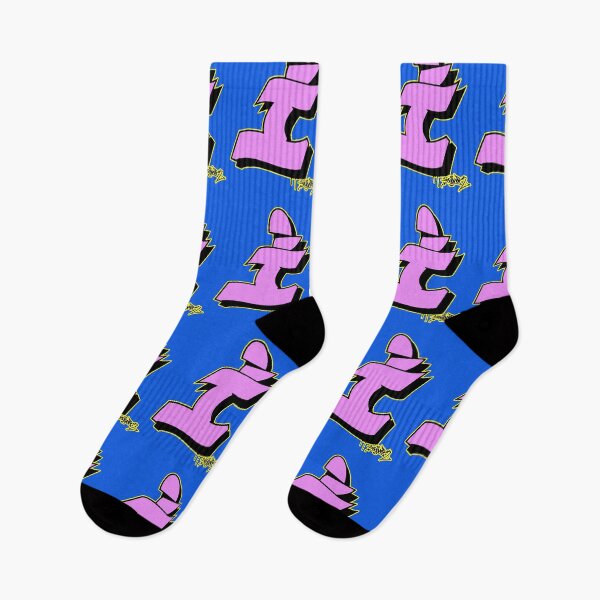 Item preview, PINK LETTER I BY ESONE URBAN GRAFFITI STREET STYLE  designed and sold by GraffitiBomberZ.