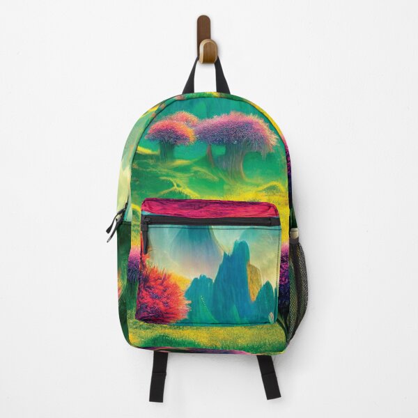 Item preview, a painting of a landscape with trees and mountains designed and sold by DesignAtYO.