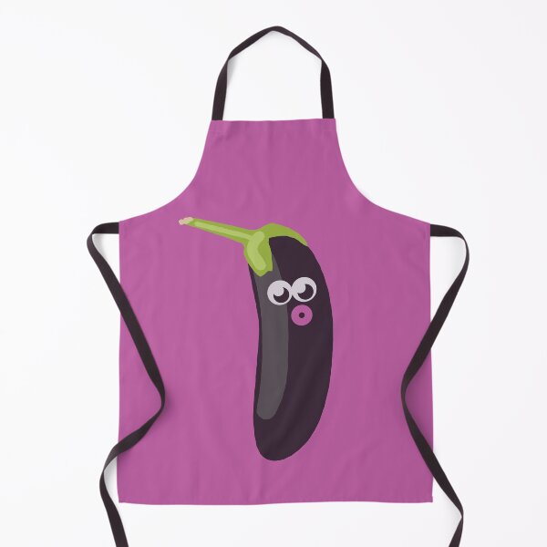 Item preview, surprised eggplant designed and sold by RoboRaphael.