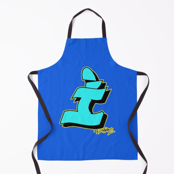 Item preview, BLUE LETTER I BY ESONE URBAN GRAFFITI STREET STYLE  designed and sold by GraffitiBomberZ.