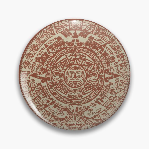Item preview, Calendario Azteca Mexico - on Brown designed and sold by boltjesdesign.