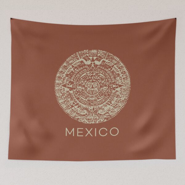Item preview, Calendario Azteca Mexico - on Brown designed and sold by boltjesdesign.