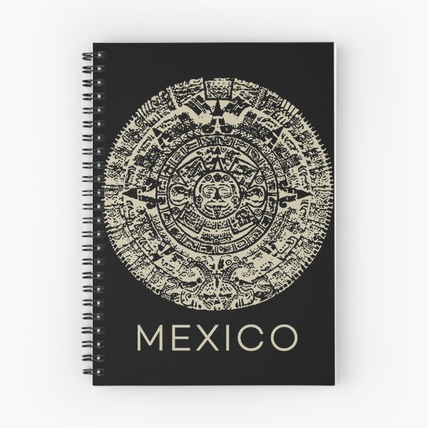 Item preview, Calendario Azteca México - en negro designed and sold by boltjesdesign.
