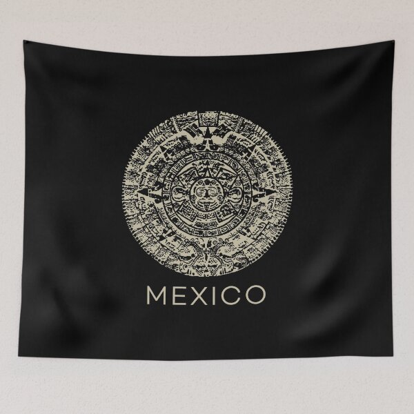 Item preview, Calendario Azteca Mexico - on Black designed and sold by boltjesdesign.