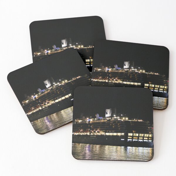 Item preview, Cruise Ship with lights, Hobart, Tasmania designed and sold by FranWest.