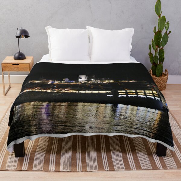 Item preview, Cruise Ship with lights, Hobart, Tasmania designed and sold by FranWest.