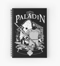 Cuaderno de espiral Serie de la clase RPG: Paladín - Versión blanca
