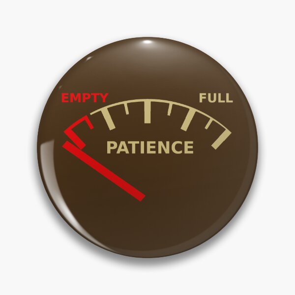 Item preview, Patience tank on empty designed and sold by SolidEarthArt.