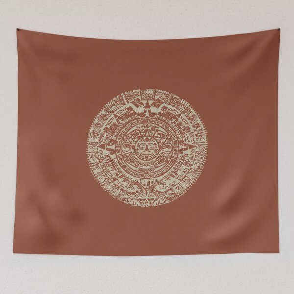 Item preview, Calendario Azteca - on Brown designed and sold by boltjesdesign.