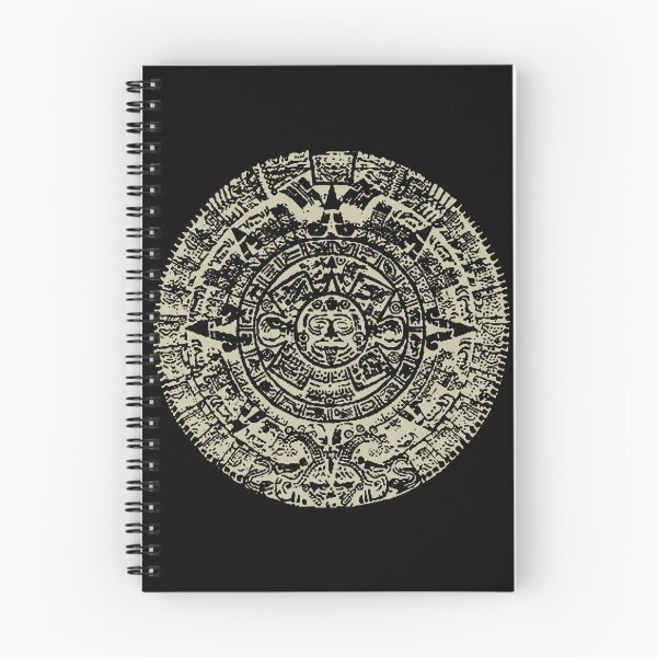 Item preview, Calendario Azteca - en negro designed and sold by boltjesdesign.