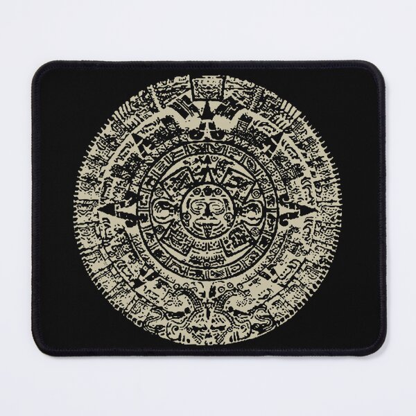 Item preview, Calendario Azteca - on Black designed and sold by boltjesdesign.