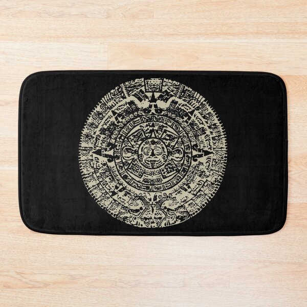 Item preview, Calendario Azteca - on Black designed and sold by boltjesdesign.