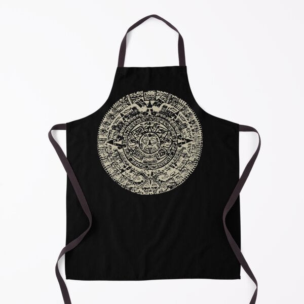 Item preview, Calendario Azteca - on Black designed and sold by boltjesdesign.