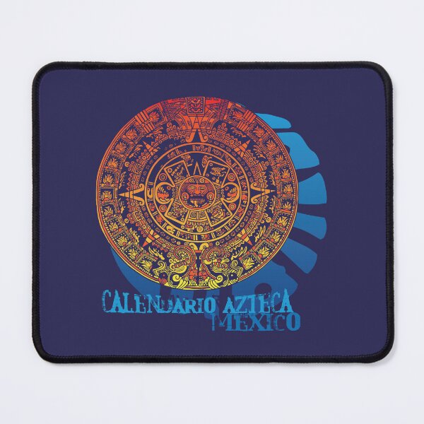Item preview, Calendario Azteca Mexico - on Dark Blue designed and sold by boltjesdesign.