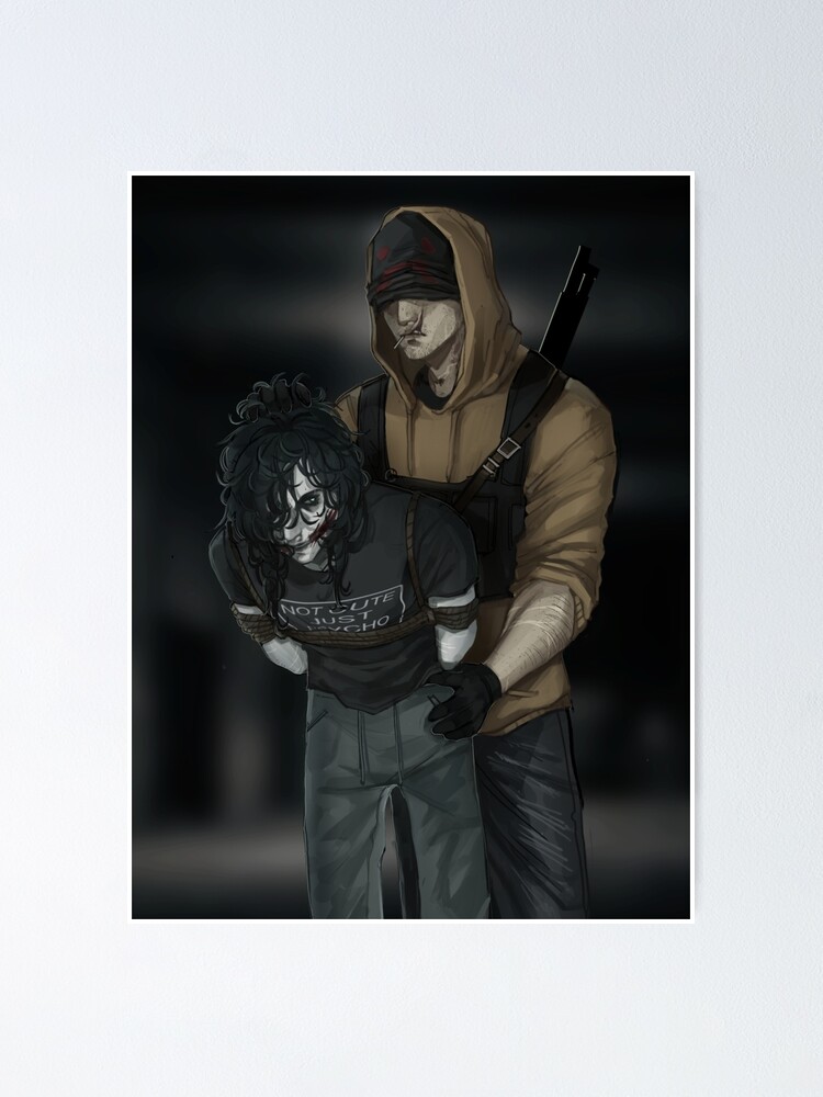 creepypasta art jeff thekiller slenderman hoodie | Poster