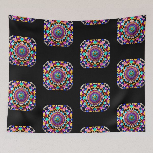 Item preview,  COLORFUL BOHEMIAN MANDALA designed and sold by DanaMire.