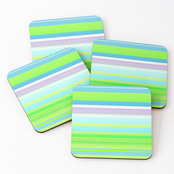 Item preview, March color palette | Spring color line pattern designed and sold by lausn.