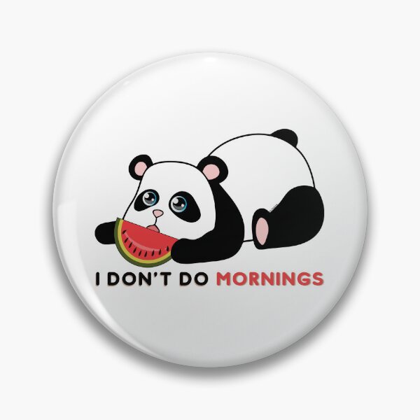 Item preview, I don't do mornings | designed and sold by YS-Prints.