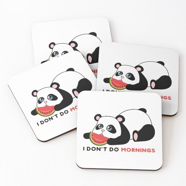 Item preview, I don't do mornings | designed and sold by YS-Prints.
