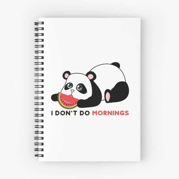 Item preview, I don't do mornings | designed and sold by YS-Prints.
