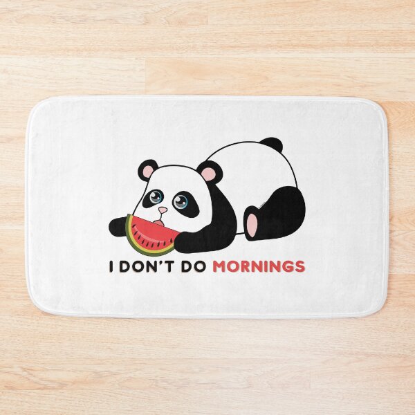 Item preview, I don't do mornings | designed and sold by YS-Prints.