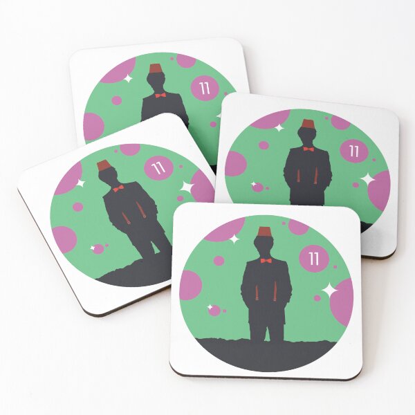 Item preview, Silhouette Eleventh Doctor Matt Smith designed and sold by Blue Box Artworks.