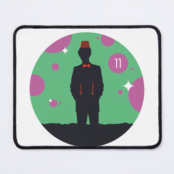 Item preview, Silhouette Eleventh Doctor Matt Smith designed and sold by Blue Box Artworks.