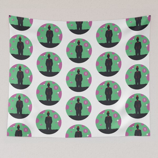 Item preview, Silhouette Eleventh Doctor Matt Smith designed and sold by Blue Box Artworks.