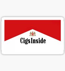 Cigs Inside Sticker